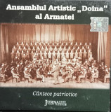 CD: Ansamblul artistic &bdquo;Doina al Armatei &ndash; Cantece patriotice
