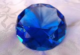 PRESPAPIER CRISTAL COLORAT 10 CM