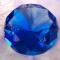 PRESPAPIER CRISTAL COLORAT 10 CM