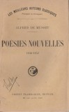 Alfred de Musset - Poesies nouvelles (lb. franceza), 1926