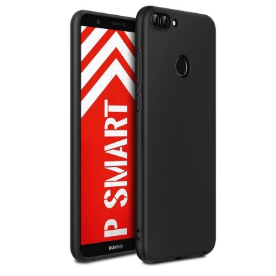 Husa pentru Huawei P Smart Plus 2019, MyStyle Perfect Fit , Black foto