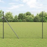 S&acirc;rmă sudată , gri, 1.6 x 10 m, din oțel