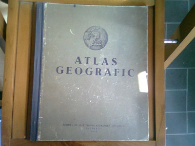 ATLAS GEOGRAFIC foto