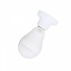Camera Supraveghere Spion Bec 360&deg; WiFi, Microfon, Difuzor, FHD 960P, Slot SD Card, Aplicatie Android/iOS, Alerte Miscare