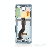 LCD OEM Samsung S20+, G985F, S20+ 5G, G986F, Cloud Blue, Service Pack OEM