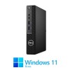 Mini PC Dell OptiPlex 3080, Hexa Core i5-10500T, 16GB DDR4, 256GB SSD, Win 11 Home
