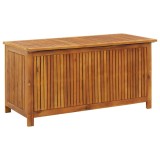 Cumpara ieftin Lada de depozitare gradina, 113x50x58 cm, lemn masiv de acacia