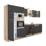 Mobilier de bucătărie Yorki 340 cu frigider cu congelator superior