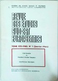 Cumpara ieftin Revue des etudes sud-est europennes. Tome 21 / 1983, numarul 1 (janvier-mars)
