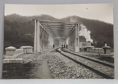 POD PENTRU CALEA FERATA , METALIC , FOTOGRAFIE MONOCROMA, PERIOADA INTERBELICA foto