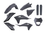 Set plastice GasGas EC 250 300 TPI 21- 23; EC-F 250 350 21- 23 Gray Polisport 91029