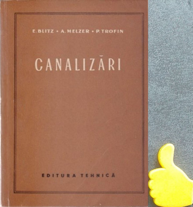 Canalizari Emanuel Blitz, A. Melzer, P. Trofin