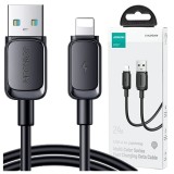 Cumpara ieftin Cablu pentru incarcare si transfer de date Joyroom S-AL012A14, USB/Lightning, 2.4A, 1.2m, Negru