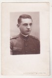 Bnk foto Portret de militar - Foto Hozdovits Arad 1930, Romania 1900 - 1950, Sepia