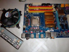 kit placa de baza gigabyte ga-p35-ds3 + procesor e7400 2.8 ghz + cooler foto