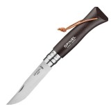 Cuțit de buzunar Opinel VRI N&deg;08 Inox Dark brown