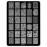 Matrita Metalica Stampila Unghii LUXORISE, Confession Time XY-K11, LUXORISE Nail Art