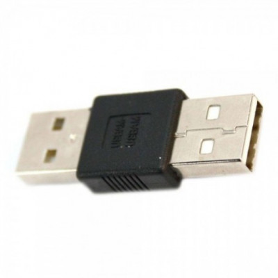 Adaptor Convertor USB 2.0 A Male la A Male AL126 foto