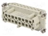 Conector HDC inserturi de contact mamă DE PIN 16A DEGSON ELECTRONICS
