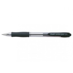 Pix cu bila Super Grip Pilot 0.7 mm varf mediu Pix cu bila Pilot Super Grip 0.7 mm negru
