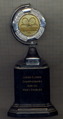 03 TROFEU SPORTIV -TENIS DE MASA -MAREA BRITANIE -LEEDS CLOSED CHAMPIONSHIP 1959 foto