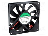 Ventilator DC axial 12V 80x80x15mm 62,86m3/h 34,7dBA SUNON