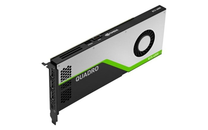Placa Video nVidia Quadro RTX 4000, 8 GB GDDR6, 256 Bit, PCIe 3.0 x16, 3 x DisplayPort, 1 x USB Type-C