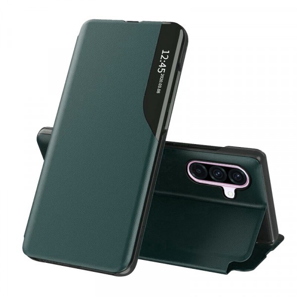 Husa pentru Samsung Galaxy A56 A566, Techsuit, eFold, Verde