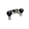 Opritor Superior Poarta Culisanta E40P, Teava 40mm, Otel Zincat, Rola Plastic cu Cauciuc R04-43, EmaConstruct