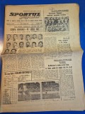 ziarul sportul popular 12 septembrie 1966 -romania campioana europeana la polo,ilie nastase l-a invins pe ion tiriac la simplu,dinamo bucuresti lider