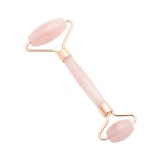 Cumpara ieftin Aparat Masaj Facial si Corporal - 2 role Quartz Roz