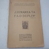 LUCRAREA FA-O DEPLIN-REVISTA,, RENASTEREA&quot;.NUMAR FESTIV IAN.- MARTIE 1945 S3