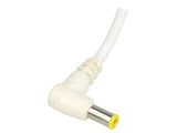 Cablu Alb 2x1mm2 DC 5,5/3,0CP 1,5m, Bq Cable