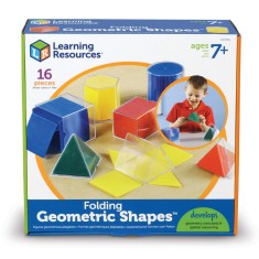 Forme geometrice pliante - 16 piese PlayLearn Toys foto