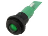 Lampă de control LED verde, 24V AC/DC, &Oslash;16mm