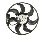 GMV ventilator radiator Opel Astra H, 2004-2014, Zafira B (T98), 2005-2011, motor 1.6; 1.8, benzina, 210 W; 390 mm; 2 pini,