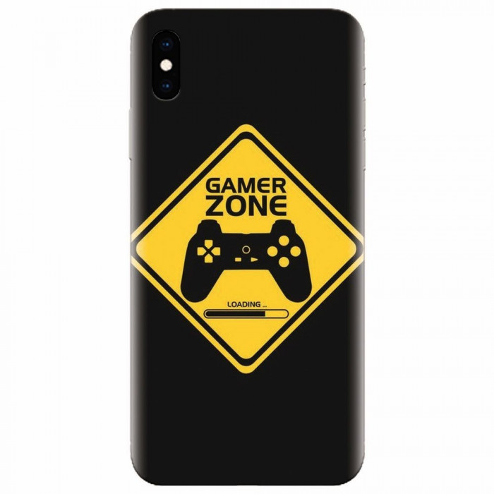 Husa silicon pentru Apple Iphone X, Gamer Zone