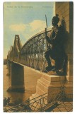2887 - CERNAVODA, Dobrogea, Railway Bridge, Romania - old postcard - unused