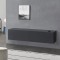Comoda TV Evaton DGM montabila pe perete gri inchis mat [en.casa] HausGarden Leisure