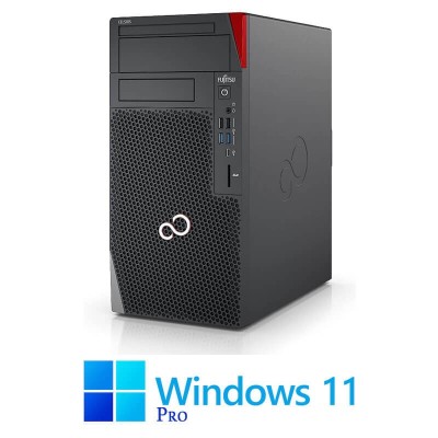 Workstation Fujitsu CELSIUS W5010, Hexa Core i5-10600, 512GB SSD, Win 11 Pro foto