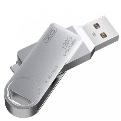 Memorie Externa USB-A 3.0 / USB-C XO Design DK03, 128Gb foto