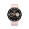 Ceas smartwatch MX15, monitorizare somn, iOS si Android, Apelare prin Bluetooth BT4.0 gold bratara silicon cadran argintiu