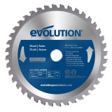 Cumpara ieftin Disc pentru fierastrau circular, taiere otel Evolution M185TCT-40CS, O185 x 20 mm, 40 dinti