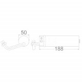 Filtru uscator aer conditionat Nissan Qashqai 2007-2013, 50x188mm, MAHLE AD68000S