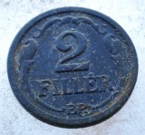 1.453 UNGARIA WWII 2 FILLER 1943 BP, Europa, Zinc