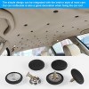 Kit 35 nituri universale tip butoni, capse reparare plafon auto, fixare a panzei cu stifturi, orice masina