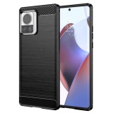 Husa Motorola Edge 30 Ultra Asteroid GSM Carbon Silicone, negru