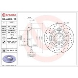 Set disc frana Audi A3 (8p1) 05.03-12.13 , Q3 (8ub 8ug) 06.11-03.20, Q3 (F3b) 07.18-; Seat Alhambra (710 711) 06.10-12.22, Altea (5p1) 03.04-12.15, A