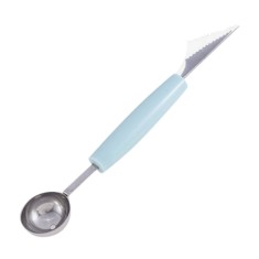 Decorator dublu din plastic si inox, 2 capete diferite, 18 cm,