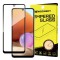 Folie Protectie Ecran WZK pentru Samsung Galaxy A32 LTE A325, Sticla securizata, Full Face, Full Glue, Neagra
